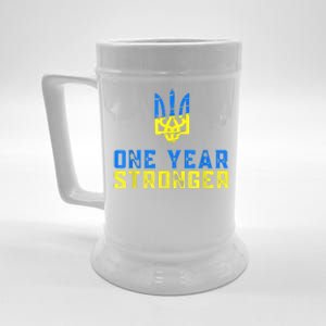 1 Year War Anniversary In Ukraine, Stand With Ukraine Beer Stein