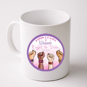 100 Years Women Right To Vote Centennial Xix 19th Coffee Mug