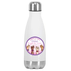 100 Years Women Right To Vote Centennial Xix 19th Stainless Steel Insulated Water Bottle