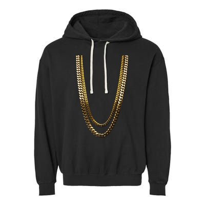 2 Chains Garment-Dyed Fleece Hoodie