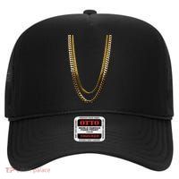 2 Chains High Crown Mesh Back Trucker Hat