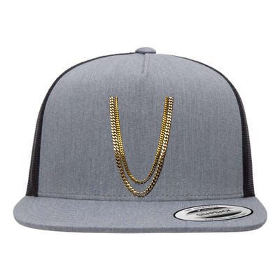 2 Chains Flat Bill Trucker Hat