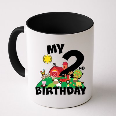 2 Year Old Farm My 2nd Birthday Mug