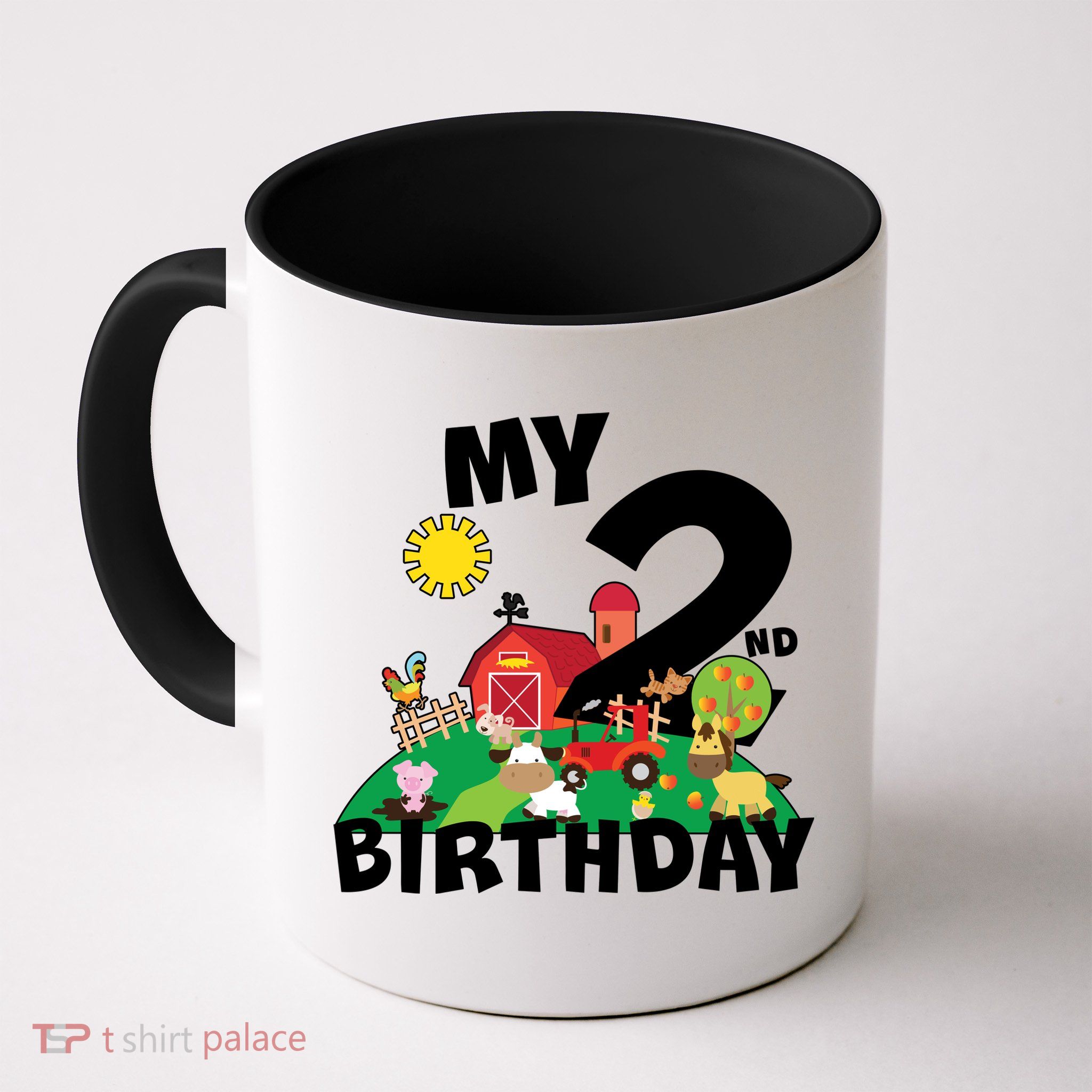 2 Year Old Farm My 2nd Birthday Mug