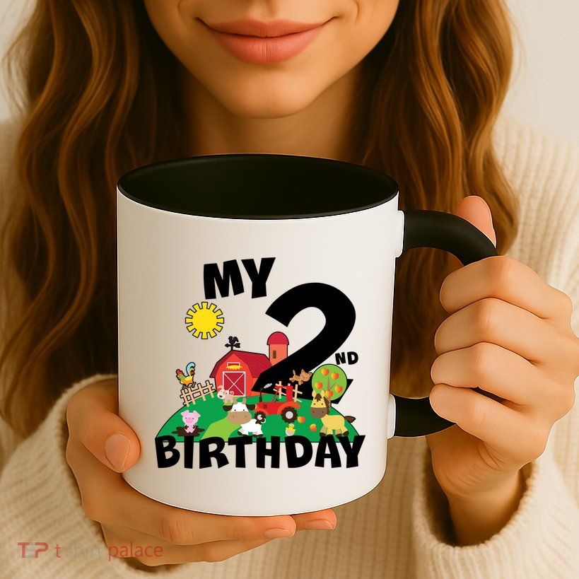 2 Year Old Farm My 2nd Birthday Mug
