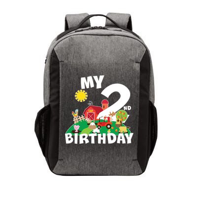 2 Year Old Farm My 2nd Birthday Vector Backpack