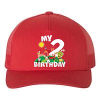 2 Year Old Farm My 2nd Birthday Yupoong Adult 5-Panel Trucker Hat