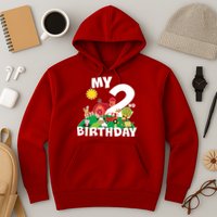 2 Year Old Farm My 2nd Birthday Hoodie