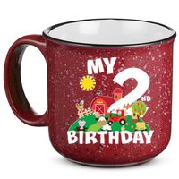 2 Year Old Farm My 2nd Birthday 15oz Campfire Ceramic Mug