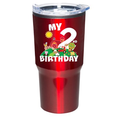 2 Year Old Farm My 2nd Birthday Tumbler