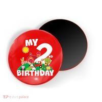 2 Year Old Farm My 2nd Birthday Magnet