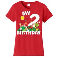 2 Year Old Farm My 2nd Birthday Women's T-Shirt