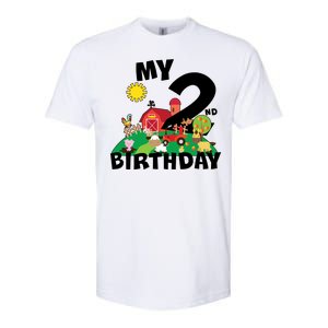 2 Year Old Farm My 2nd Birthday Softstyle CVC T-Shirt