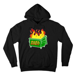 2020 Dumpster Fire Funny Disaster Hoodie