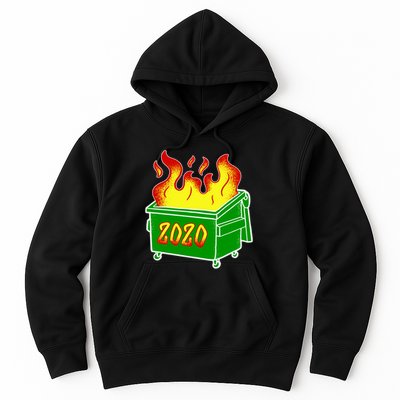 2020 Dumpster Fire Funny Disaster Hoodie