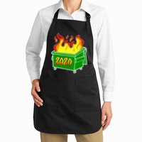 2020 Dumpster Fire Funny Disaster Apron