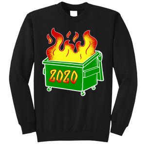 2020 Dumpster Fire Funny Disaster Sweatshirt