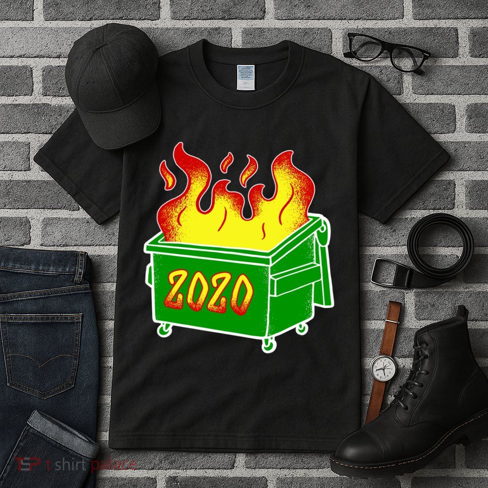 2020 Dumpster Fire Funny Disaster Tall T-Shirt