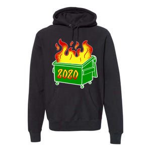 2020 Dumpster Fire Funny Disaster Premium Hoodie