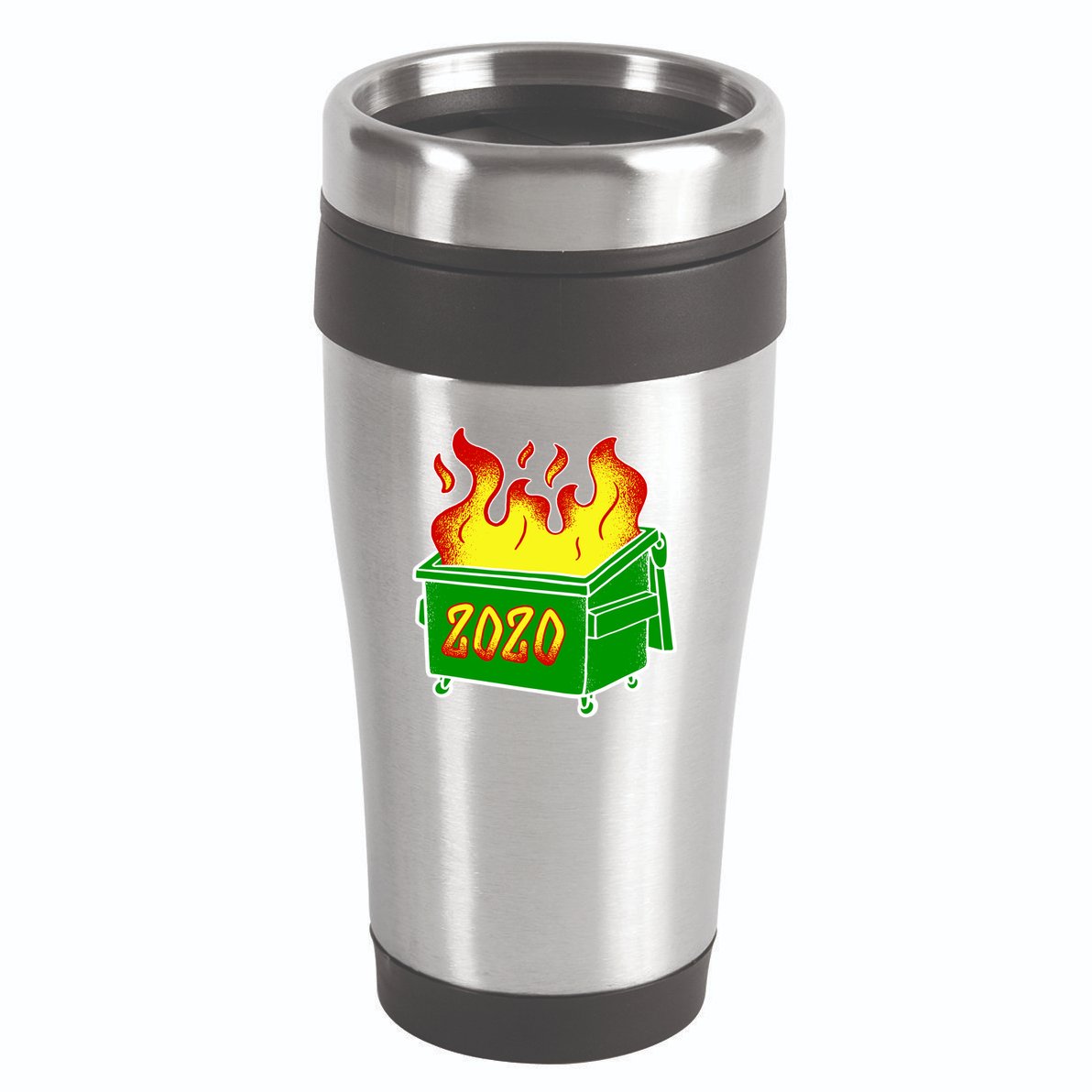 2020 Dumpster Fire Funny Disaster 16oz Travel Tumbler