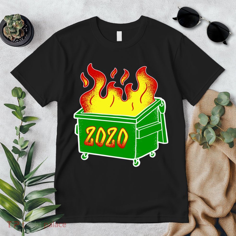 2020 Dumpster Fire Funny Disaster Premium T-Shirt