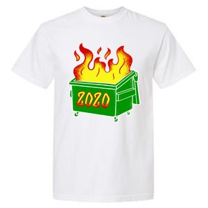 2020 Dumpster Fire Funny Disaster Garment-Dyed Heavyweight T-Shirt