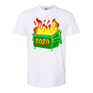 2020 Dumpster Fire Funny Disaster Softstyle CVC T-Shirt