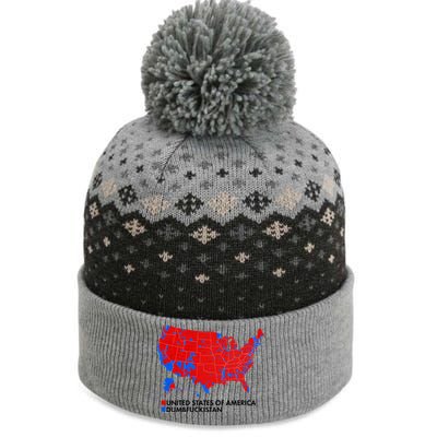 2020 Election Electoral Map Pro Trump The Baniff Cuffed Pom Beanie