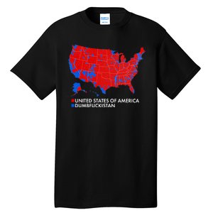 2020 Election Electoral Map Pro Trump Tall T-Shirt