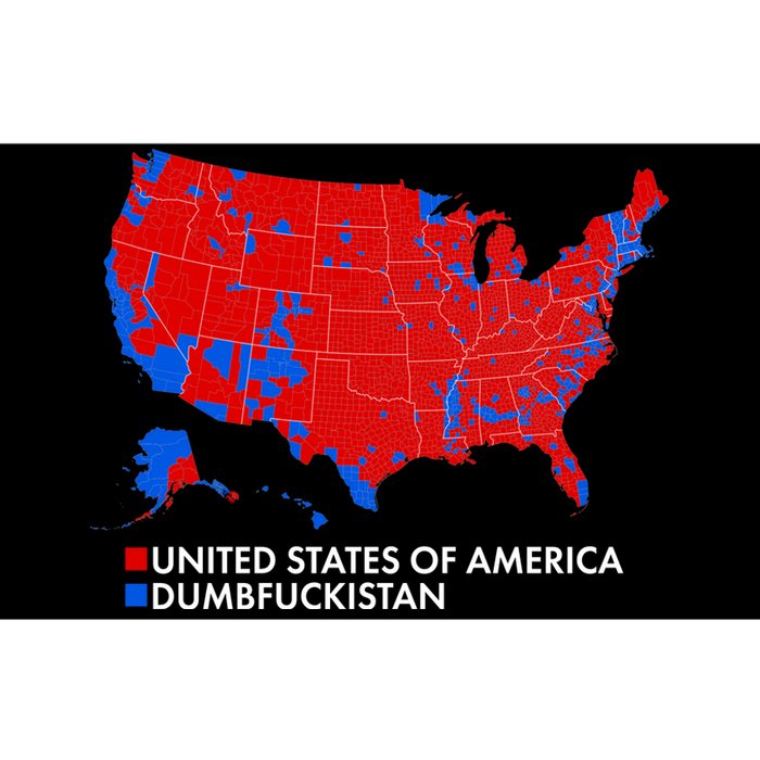 2020 Election Electoral Map Pro Trump Bumper Sticker