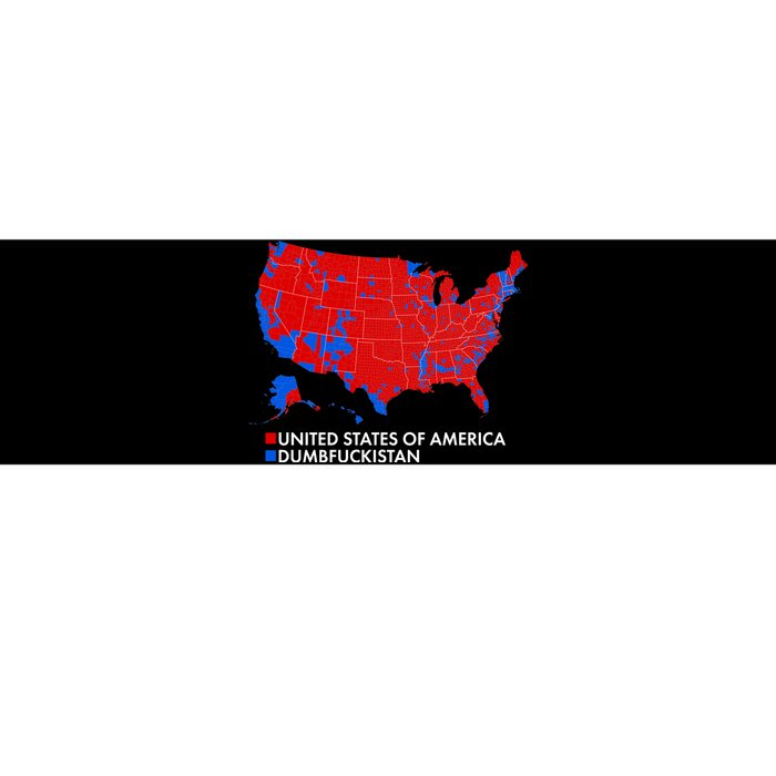 2020 Election Electoral Map Pro Trump Bumper Sticker