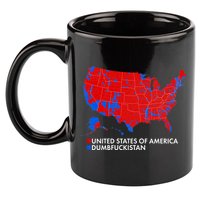 2020 Election Electoral Map Pro Trump 11oz C Handle Ceramic Mug