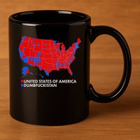 2020 Election Electoral Map Pro Trump 11oz C Handle Ceramic Mug