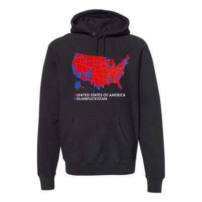 2020 Election Electoral Map Pro Trump Premium Hoodie