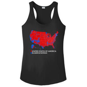 2020 Election Electoral Map Pro Trump Ladies PosiCharge Competitor Racerback Tank