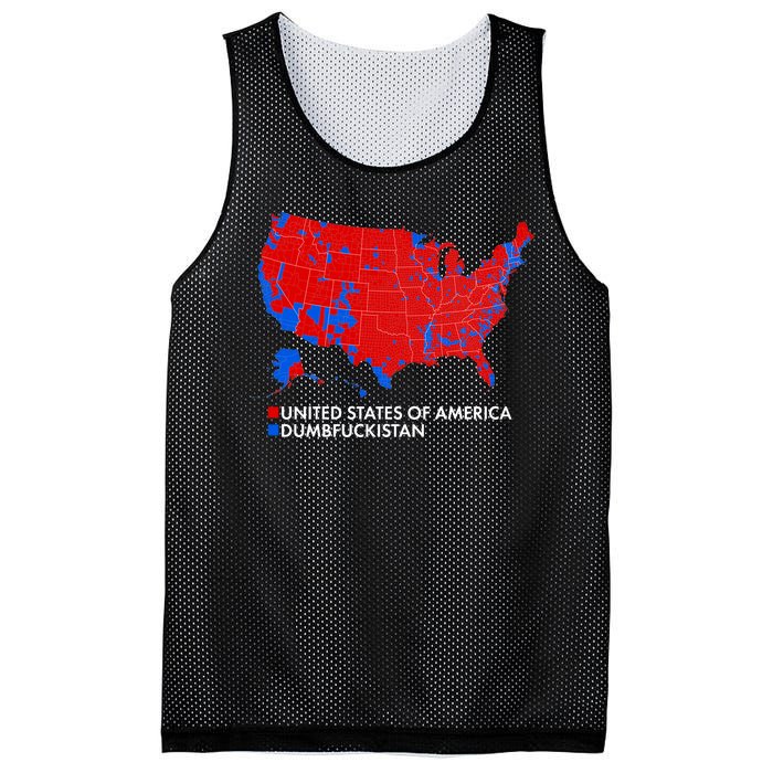 2020 Election Electoral Map Pro Trump Mesh Reversible Basketball Jersey Tank