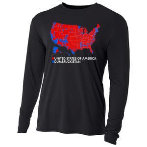 2020 Election Electoral Map Pro Trump Cooling Performance Long Sleeve Crew