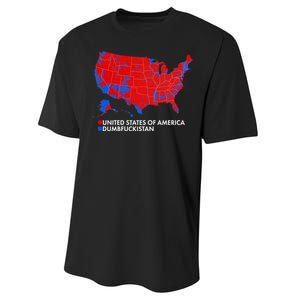 2020 Election Electoral Map Pro Trump Performance Sprint T-Shirt