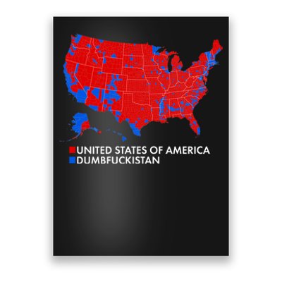 2020 Election Electoral Map Pro Trump Poster