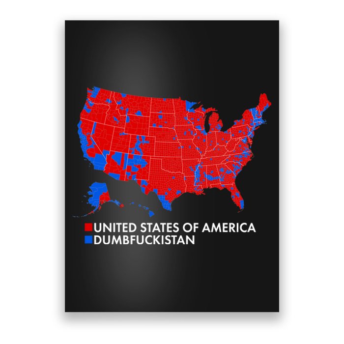 2020 Election Electoral Map Pro Trump Poster