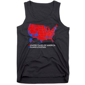 2020 Election Electoral Map Pro Trump Tank Top