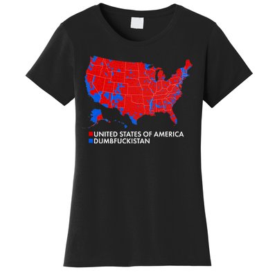 2020 Election Electoral Map Pro Trump Women's T-Shirt