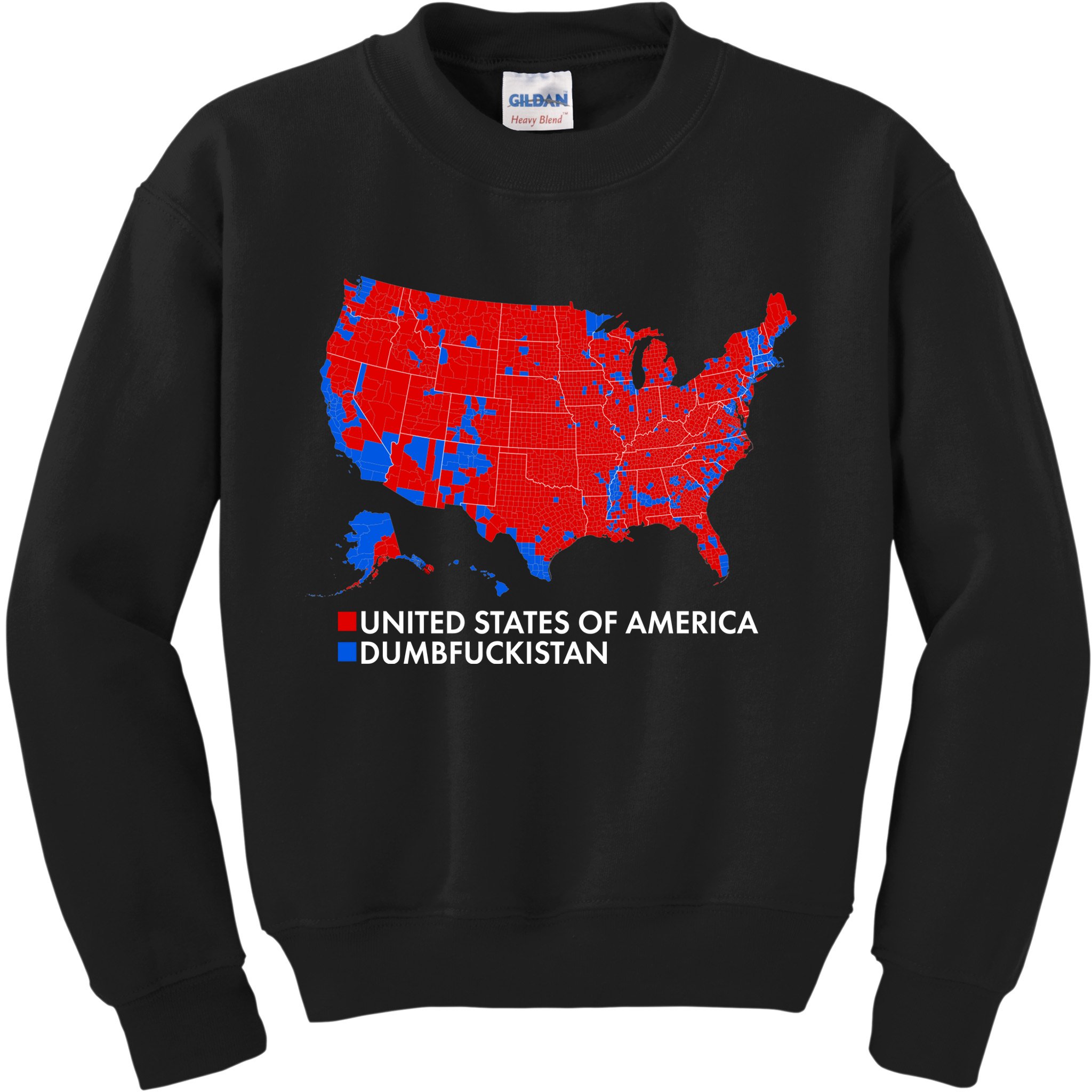 2020 Election Electoral Map Pro Trump Kids Sweatshirt