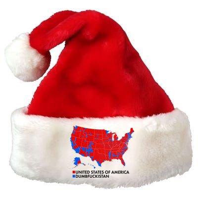 2020 Election Electoral Map Pro Trump Premium Christmas Santa Hat