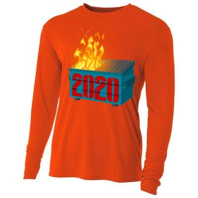 2020 Sucks A Dumpster Fire Cooling Performance Long Sleeve Crew