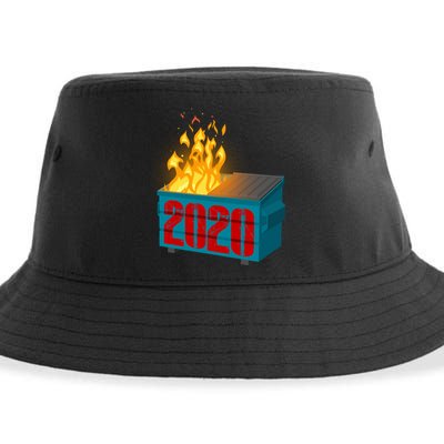 2020 Sucks A Dumpster Fire Sustainable Bucket Hat