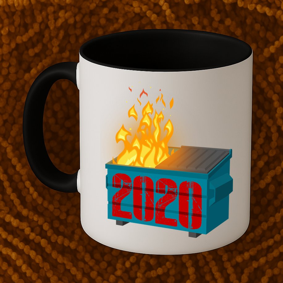 2020 Sucks A Dumpster Fire Mug