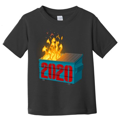 2020 Sucks A Dumpster Fire Toddler T-Shirt