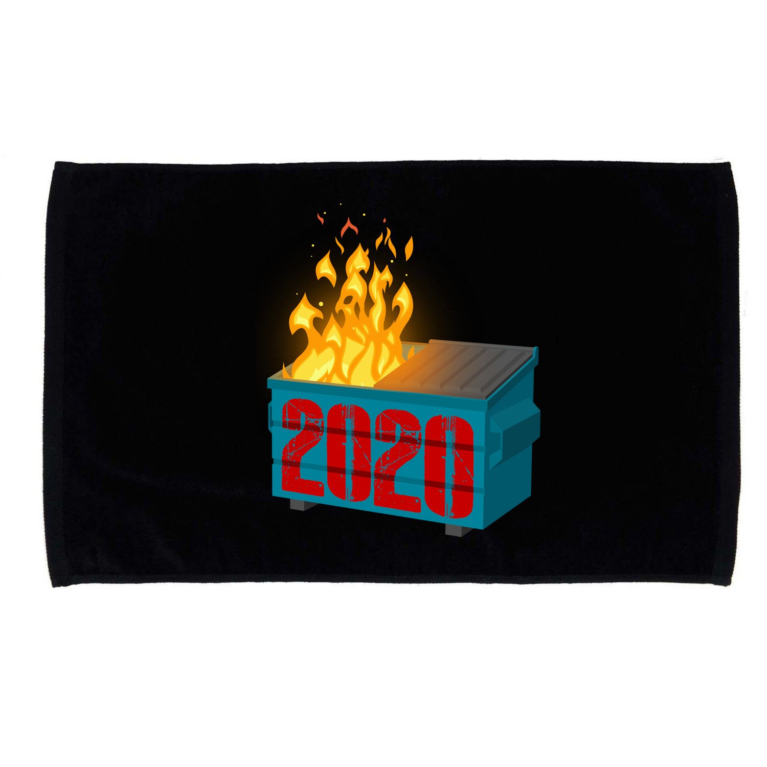 2020 Sucks A Dumpster Fire Microfiber Hand Towel