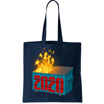 2020 Sucks A Dumpster Fire Tote Bag